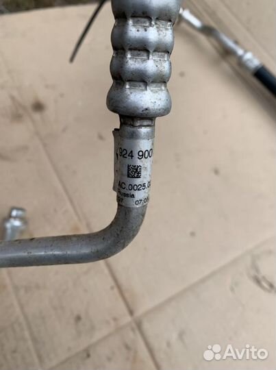 Трубка кондиционера Renault Sandero logan II