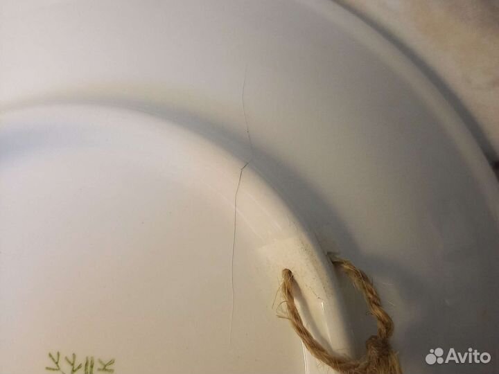 Декоративная тарелка времен СССР