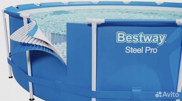 Каркасный бассейн Bestway Steel Pro 305*76