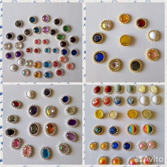 Кабошоны,подвески,вставки под ленту