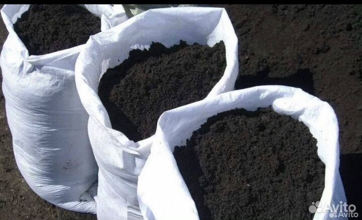 Чернозем в мешках