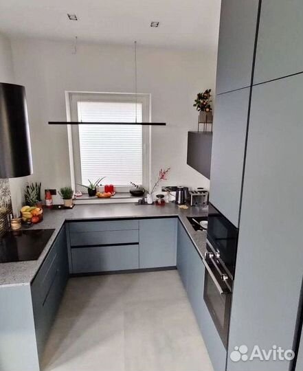 Гарнитур в стиле минимализм современный дизайн