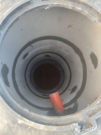 Выгребная яма установка колец септиков из жб