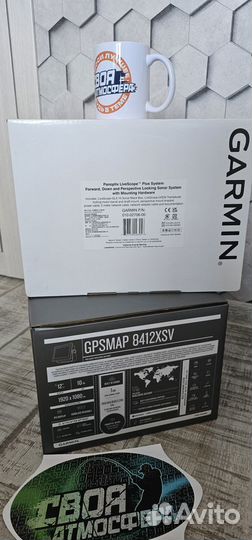 Garmin gpsmap 8412XSV + Panoptix Livescope LVS34