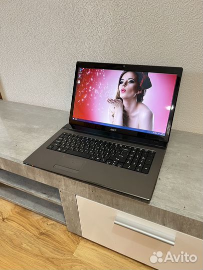 Мощный Acer 17,3 -i5. 8GB. SSD/500