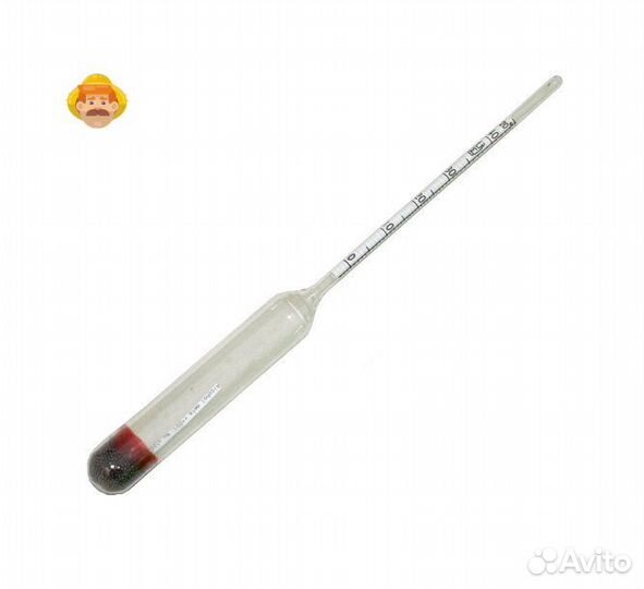 Ареометр асп-3, от 0 до 40