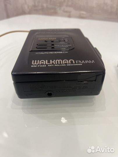 Кассетный плеер sony walkman WM-FX33