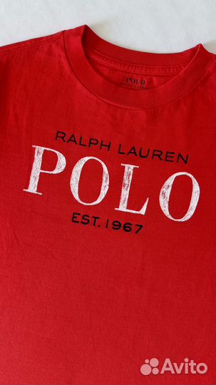 Футболка polo ralf lauren 6 лет