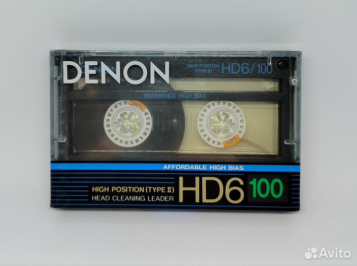 Новая аудиокассета Denon HD6 100