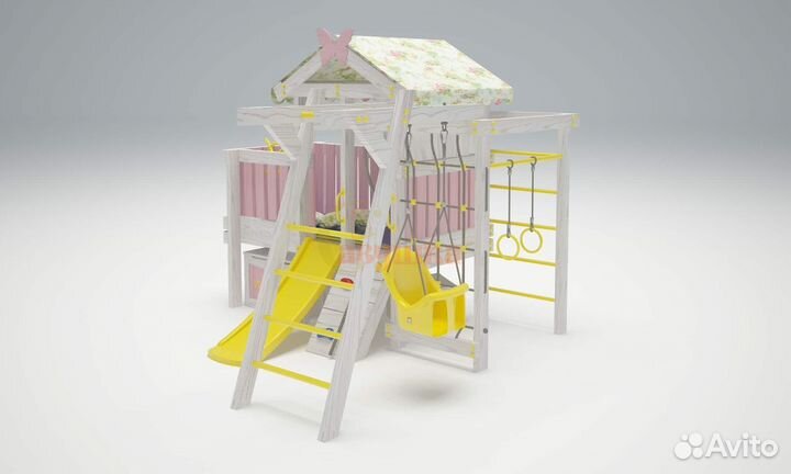 Игровой комплекс Савушка Baby 2 розовый