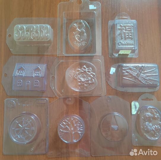 Формы для мыла пластиковые