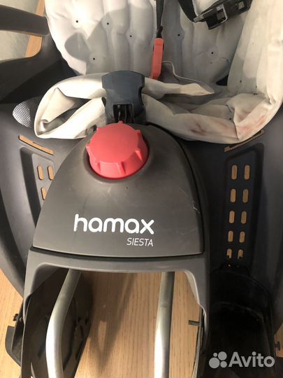 Детское кресло Hamax siesta для велосипеда
