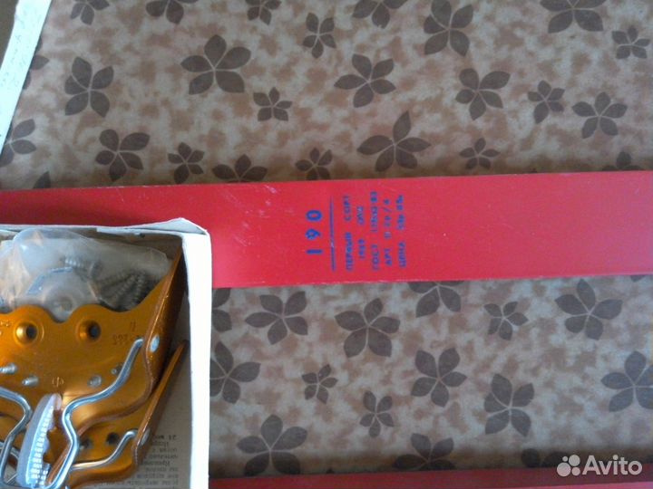 Лыжи, крепления, ботинки