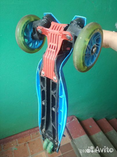 Самокат детский четырехколесный бу