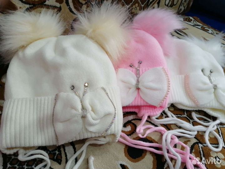 Шапка детская зимняя новая