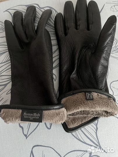 Перчатки женские кожаные 7.5