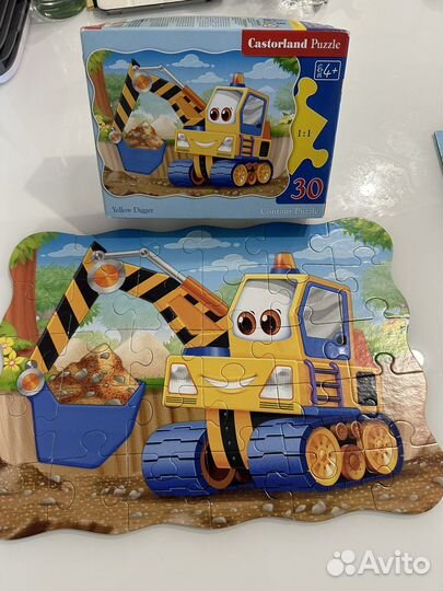 Пазлы детские 30-54 элемента