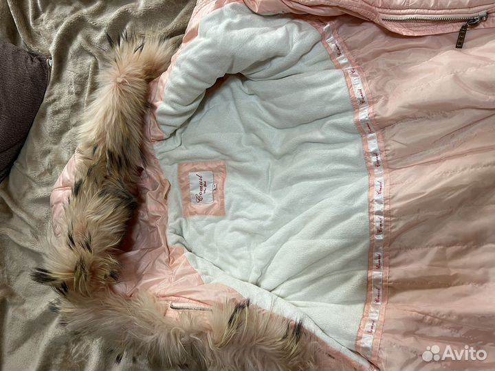 Пуховик для девочки 128