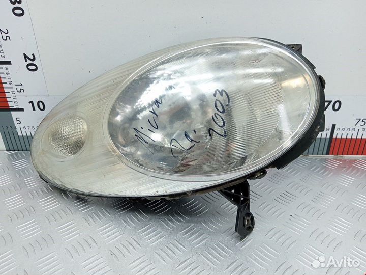 Фара передняя для Nissan Micra K12 26010AX700