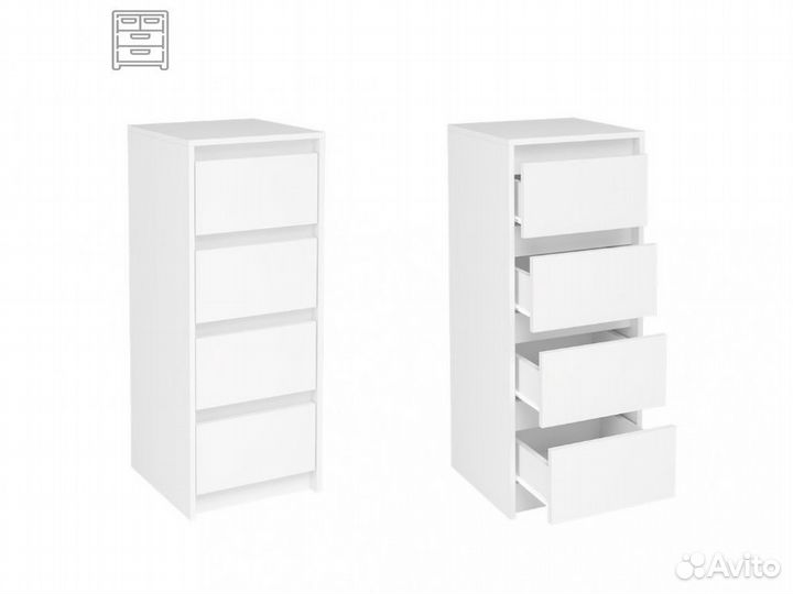 Комод белый