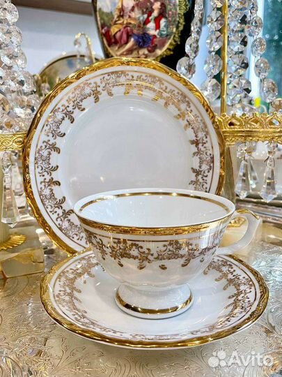 Антиквариат Чайное трио Walbrzich - Валбжих Польша