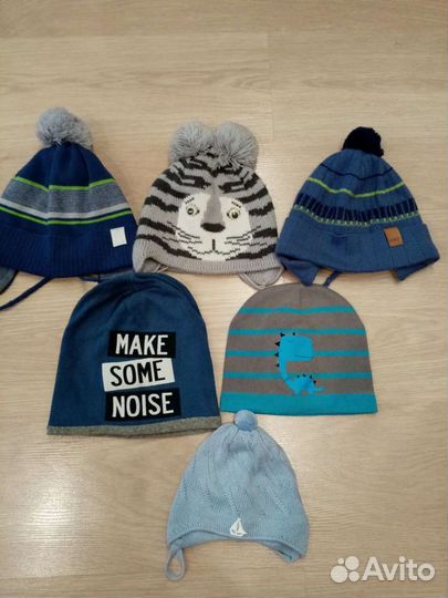 Шапка весна-осень на мальчика