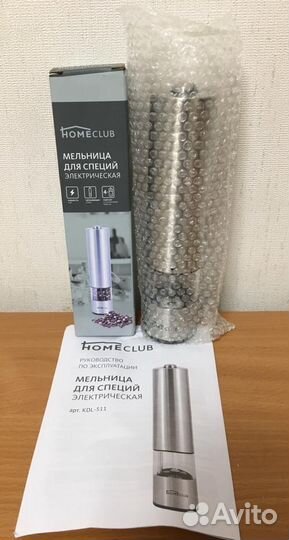 Мельница для специй электрическая homeclub (Арт. K