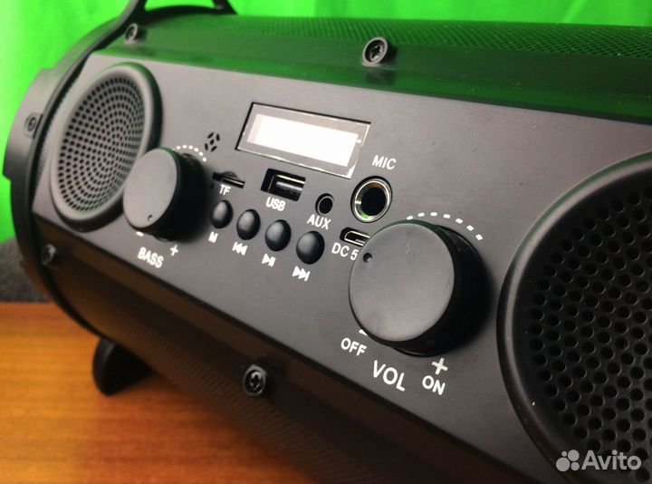 Портативная колонка. Мощный бас