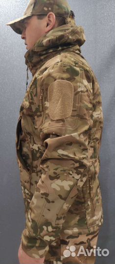 Куртка softshell мох,мультикам