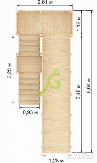 Зимняя горка 