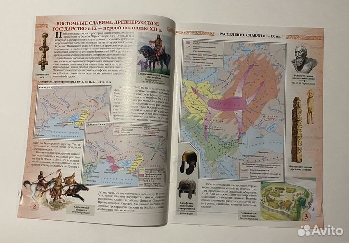 Атлас по истории России 6 класс