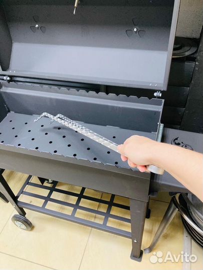 Щипцы для углей-кочерга