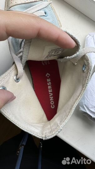 Кеды converse женские высокие 37