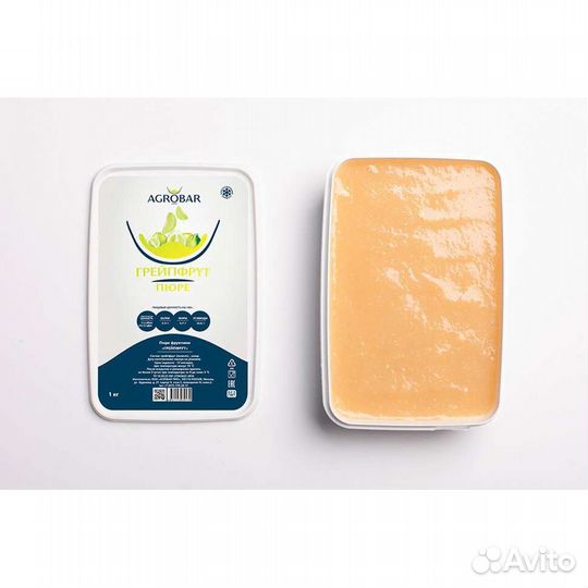 Замороженное пюре Помело 1кг Агробар