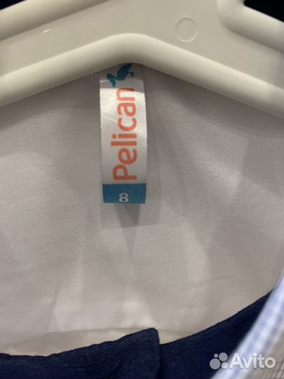 Рубашка pelican 128 новая