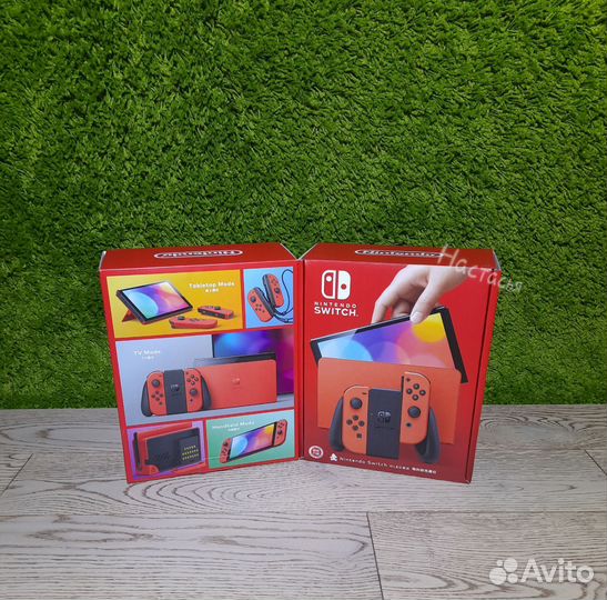Новая Nintendo Switch oled Mario Red Edition 64Gb