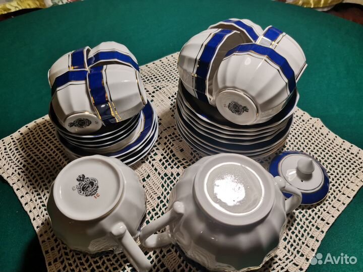 Чайно кофейный сервиз Адмиральский Вербилки