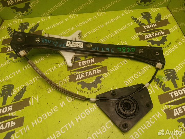 Стеклоподъемник задний левый Vw Jetta 6 1.4 caxa