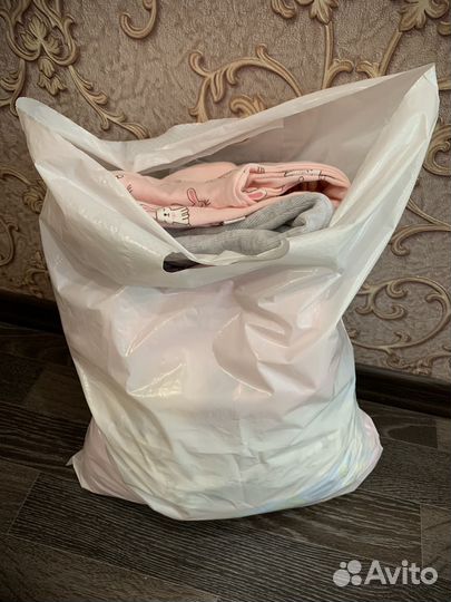 Вещи пакетом на девочку 56-62