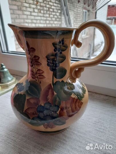 Кувшин большой/керамика/роспись