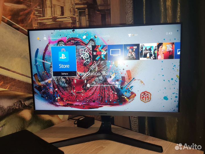 Монитор Samsung 23.8 FHD 75 Гц