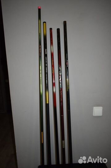 Маховое удилище mikado,daiwa и др