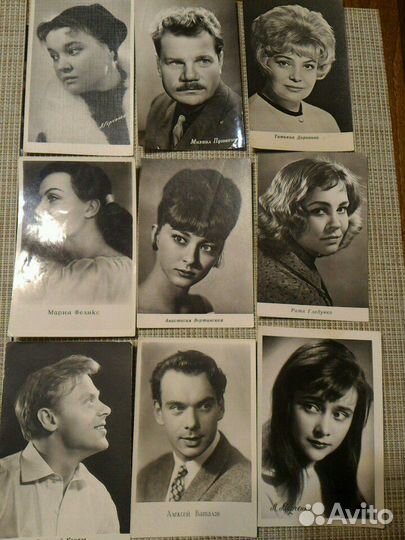 Фото артистов 1960- 1970 годы
