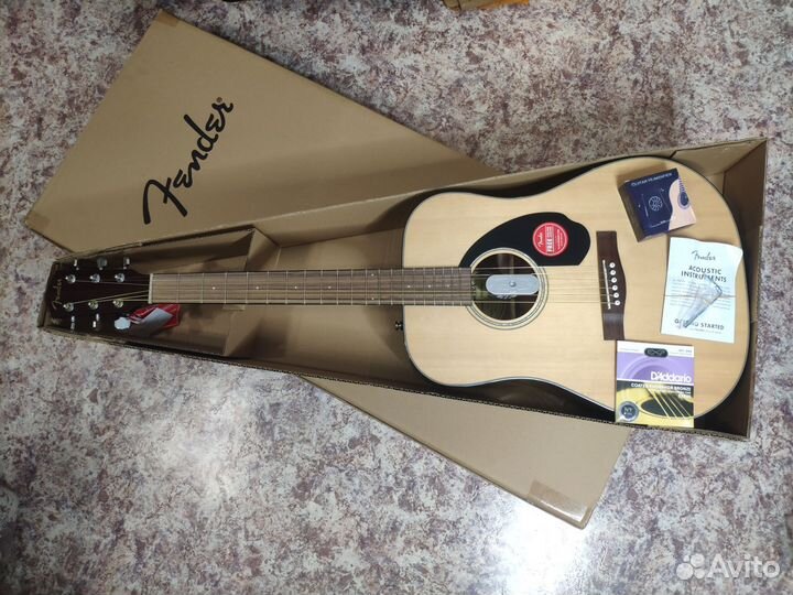 Новый Fender CD-60S Natural