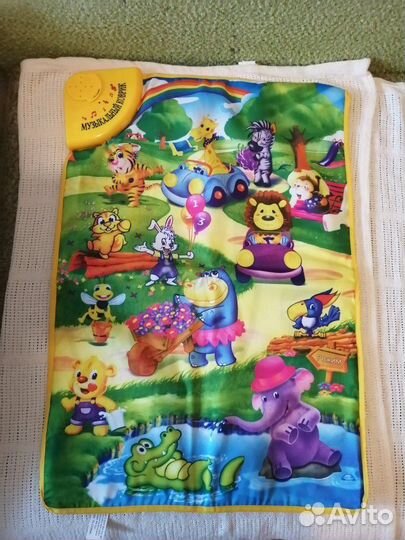 Детский музыкальный коврик