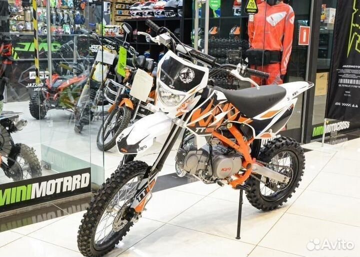 Питбайк kayo basic TT140EM 17/14 KRZ механ. сцепл