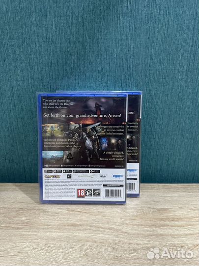 Диск PS5 Dragons dogma 2 Lenticular edition. Новый