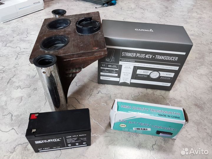 Эхолот garmin striker plus 4cv