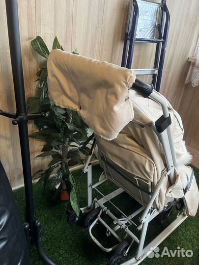 Детские санки коляска бу