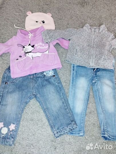 Детские вещи пакетом 74 на девочку